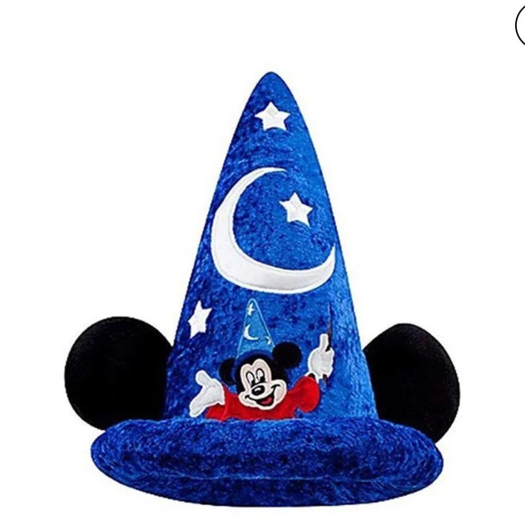 Disney Parks- Sorcerer Mickey Mouse Apprentice Ear Hat - Picture 1 of 10